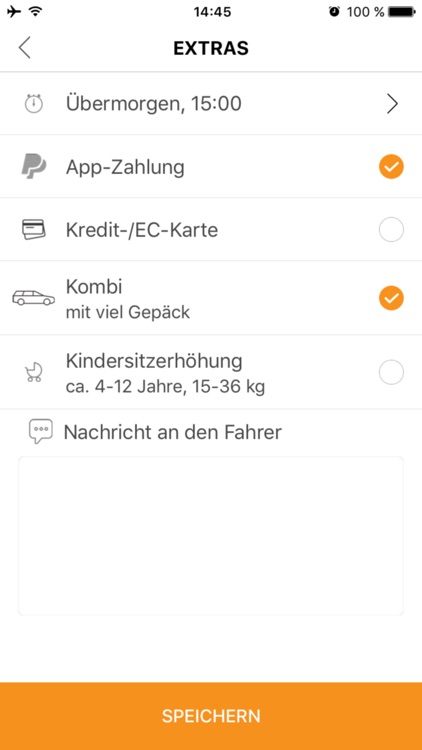 cab4me - Die Taxi-App.