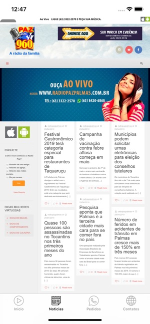 Paz Palmas Rádio(圖2)-速報App