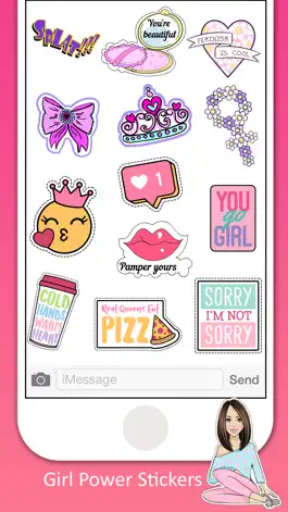 Game screenshot Women Power Stickers Pack apk