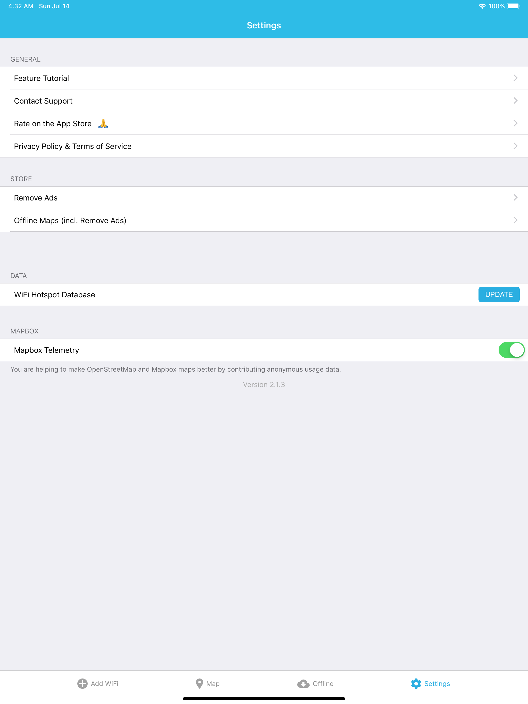 WiFi Finder + Map