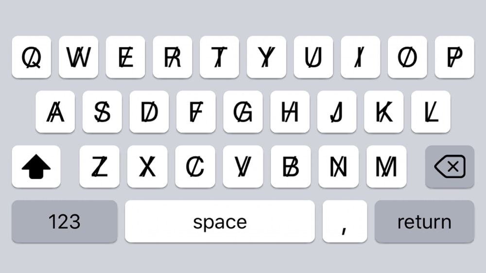 Шрифт айфона. Iphone font.