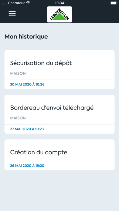 Assistance Clés Leroy Merlin Screenshot