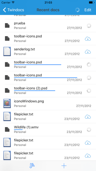 Screenshot #3 pour Twindocs - File your Docs