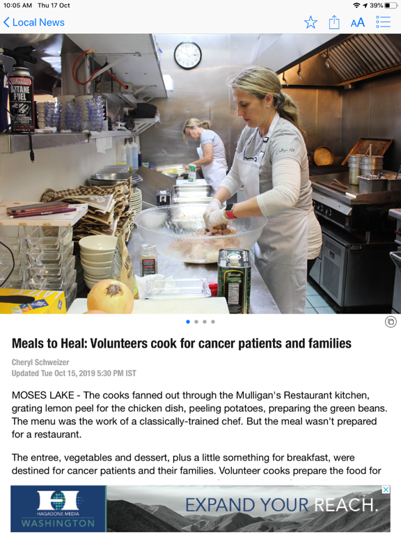 Columbia Basin Herald iPad screenshot 5 - News app