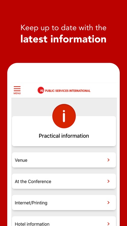 PSI Events App