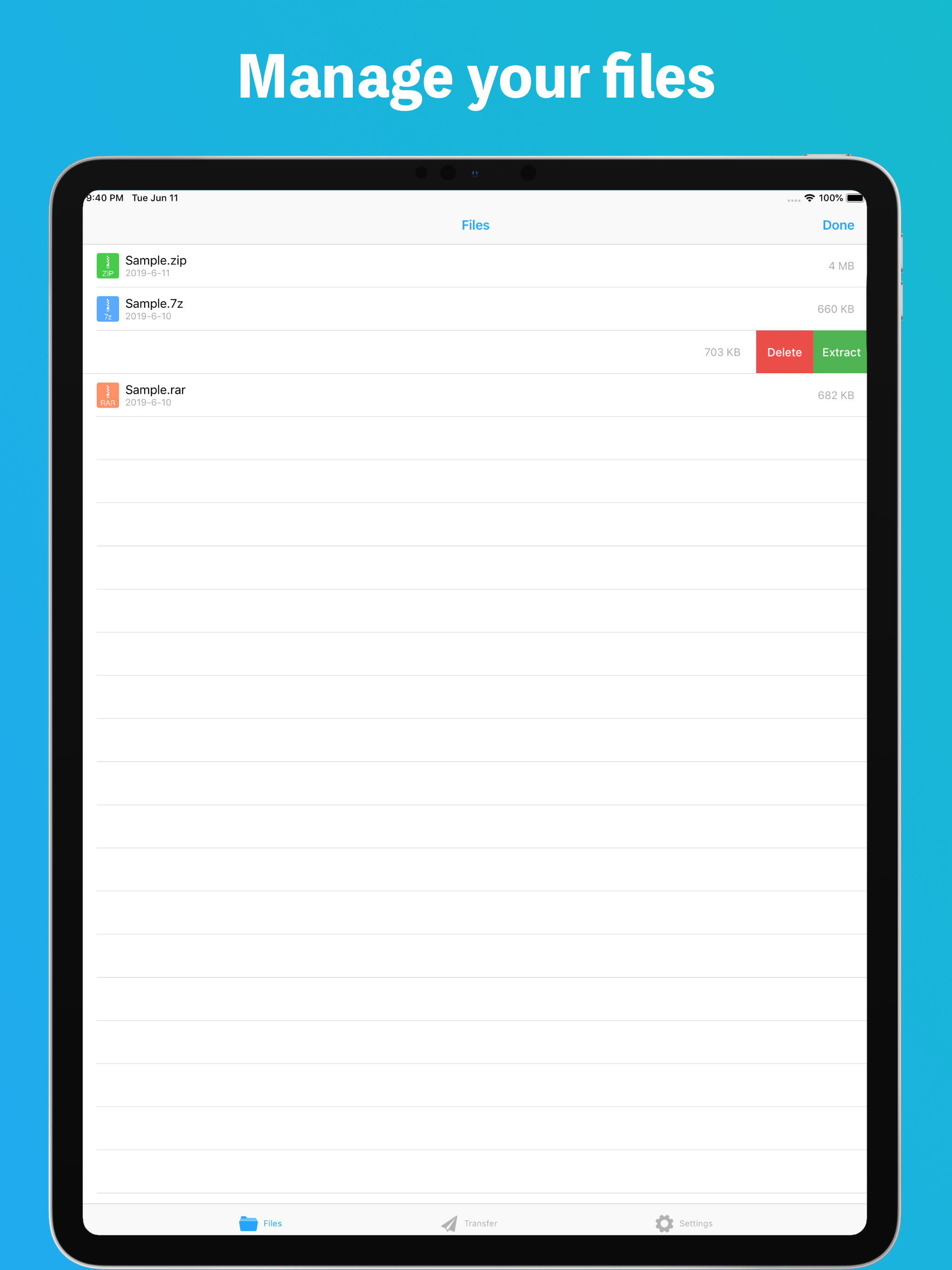 BestZip-RAR,7z,Zip Unarchiver