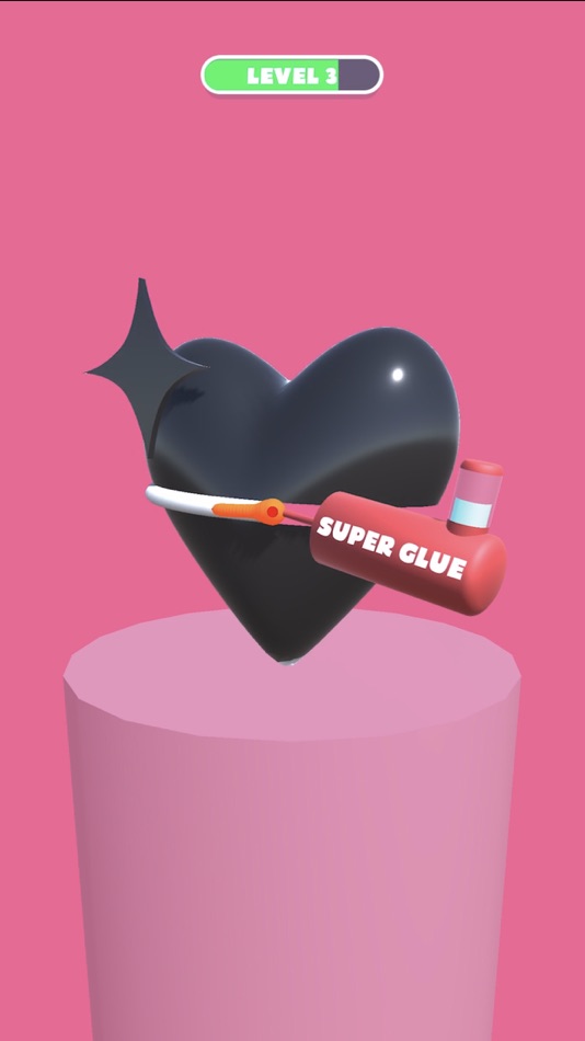 #4. Glue It 3D (iOS) Podle: RedLine Games