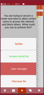 Information Security exam prep screenshot 2