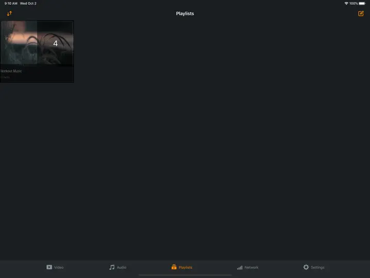 Скриншот Azul - Video Player For IPad на iPhone 3