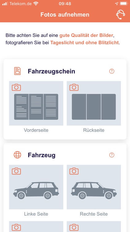 Dialog Sofortregulierung