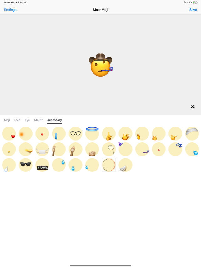 ‎MockMoji:Custom Emoji &Kaomoji Capture d'écran