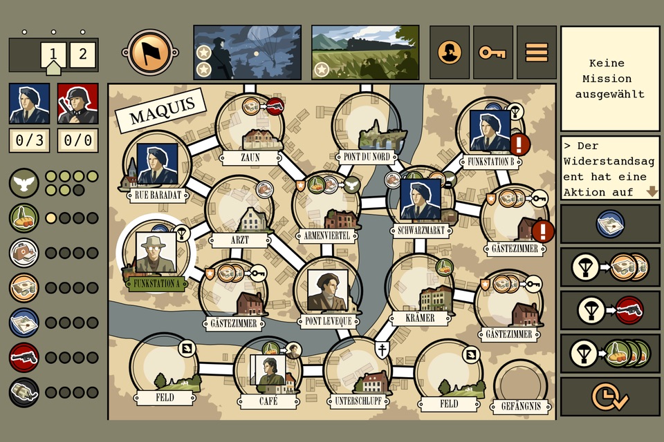 Maquis Board Game screenshot 3