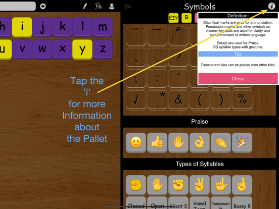 TacTilesApp iPad screenshot 6 - Education app