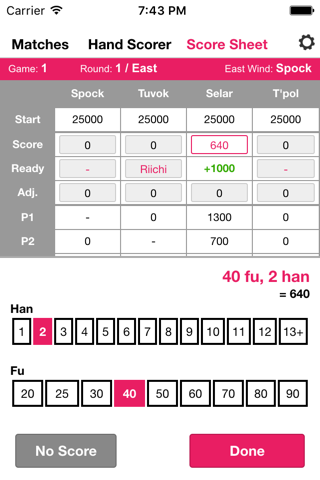 Mahjong Helper & Calculator screenshot 3