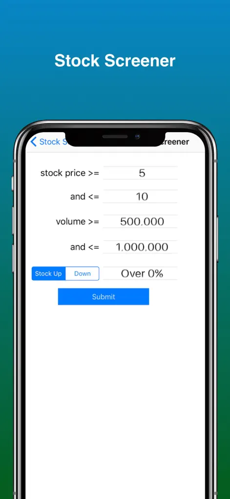 Stock Screener - Stock Scanner - Finance App | MWM