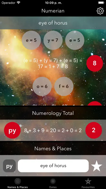 Numerian Numerology Calculator screenshot 3 of 4