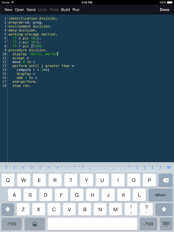 Screenshot #4 pour Cobol Programming Language