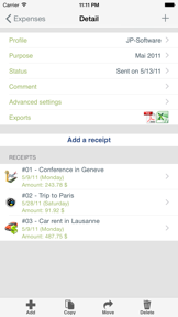 My iExpenses Pro screenshot
