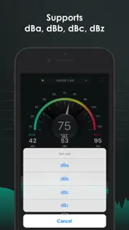 How to cancel & delete decibel - sound level meter 3