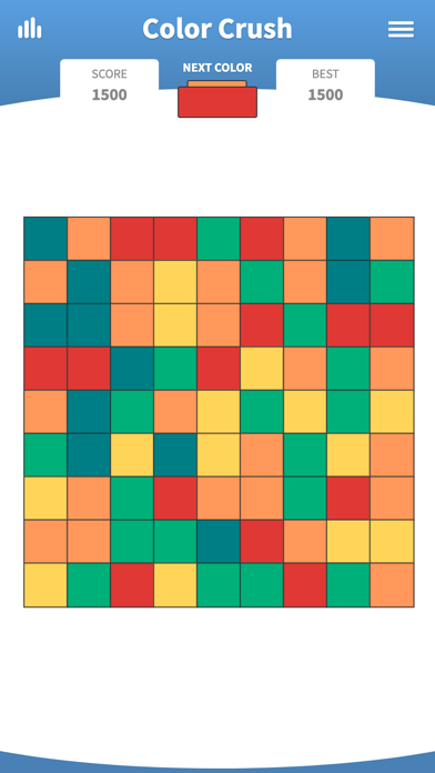 Color Crush · Matching Game Screenshot