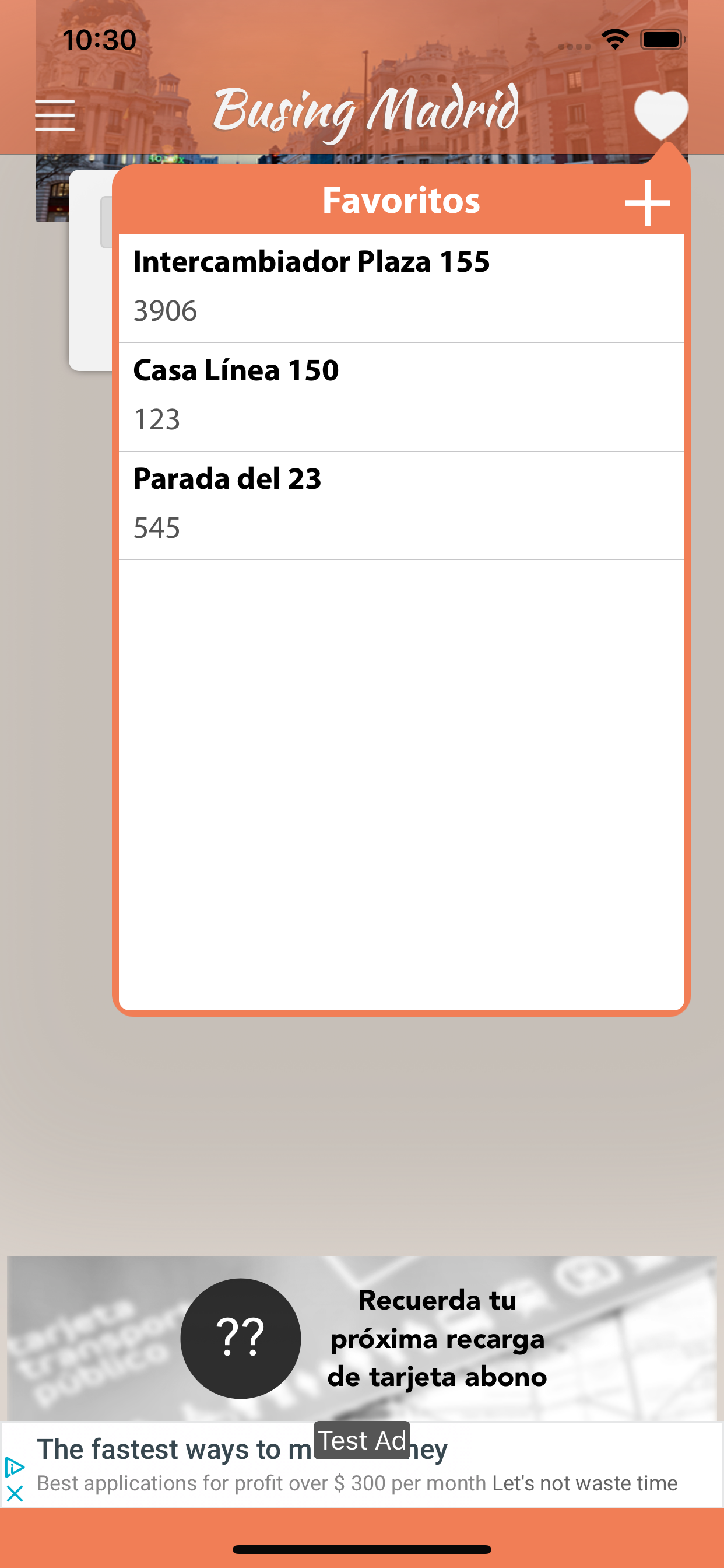 Busing Madrid screenshot 3