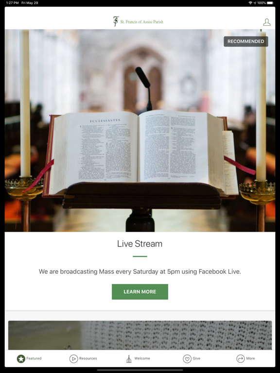 Screenshot #4 pour St. Francis Parish Seahurst