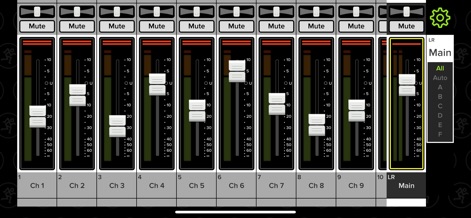 Mackie Master Fader 5 - Music App | MWM