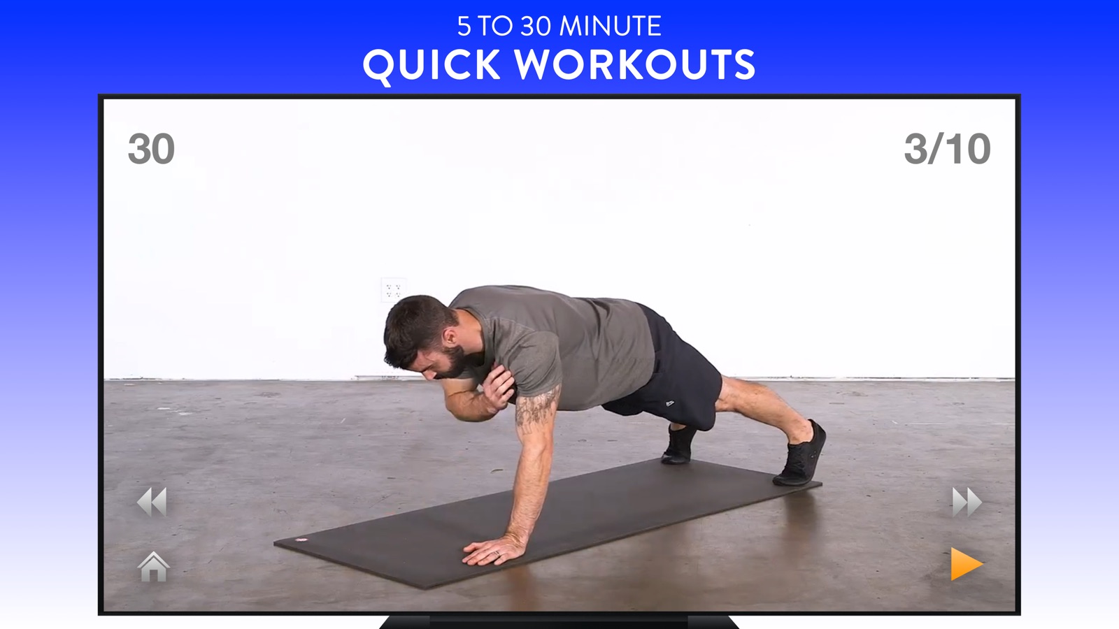 Daily Workouts apple_tv screenshot 3