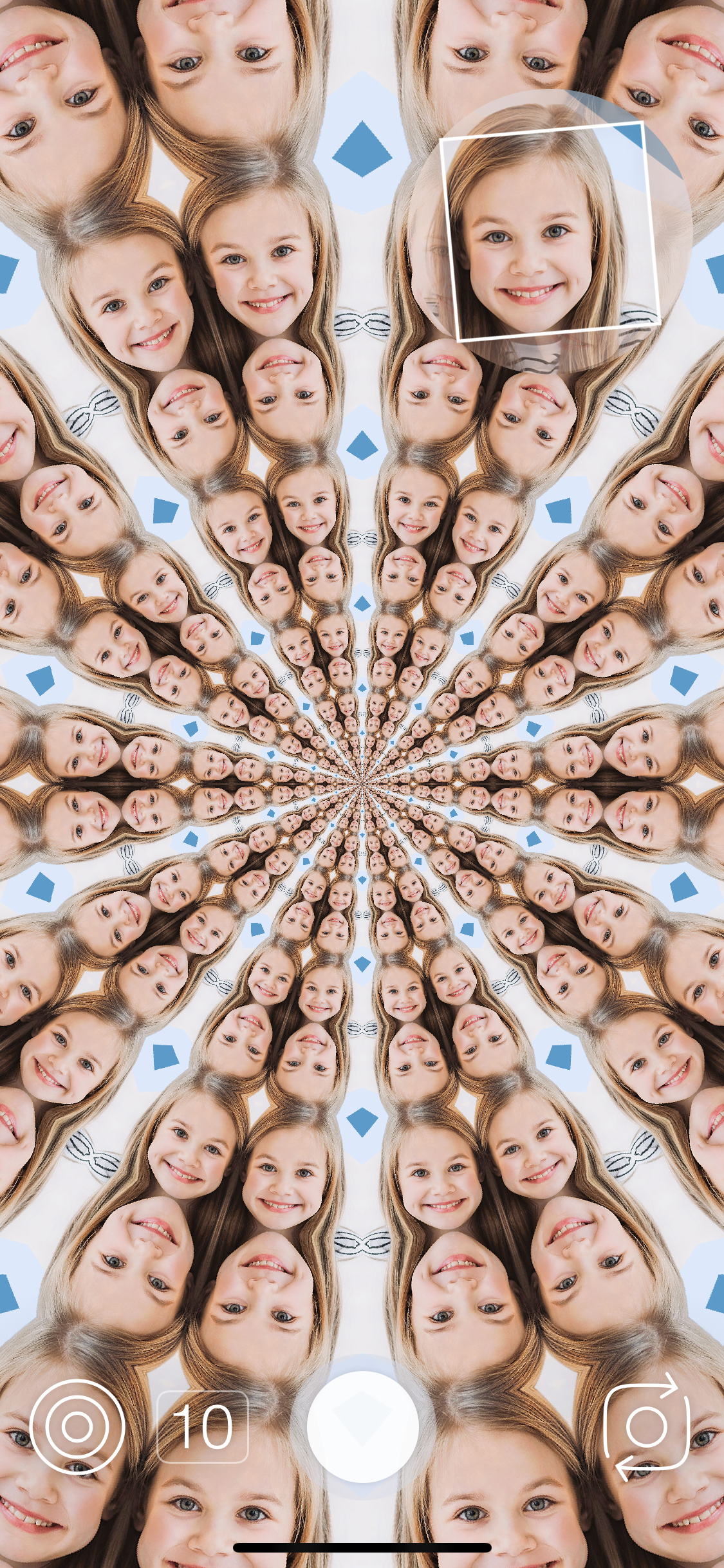 Kaleidoscope Camera