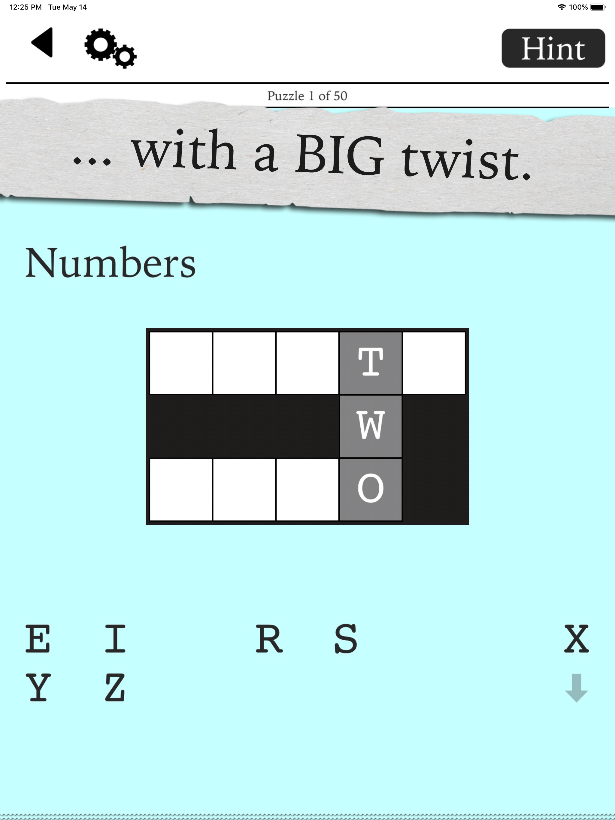 Tiny Little Crosswords