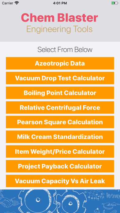 Engineering Tools -ChemBlaster screenshot 2