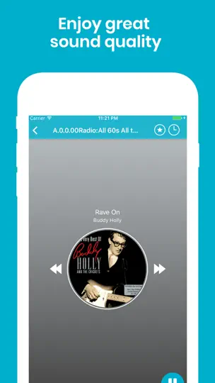 Radio And Music Online Tuner iPhone Ekran Görüntüsü 2