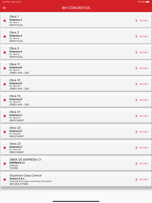 Screenshot #6 pour BH Concretos