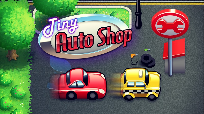 Tiny Auto Shop: Juego de Coche screenshot 1
