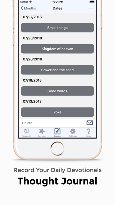 Prayer Notes: Ask, Seek, Knock Screenshot