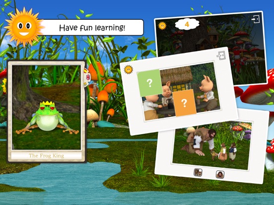 Fairy Tales and Legends (Full) iPad screenshot 4 - Education app