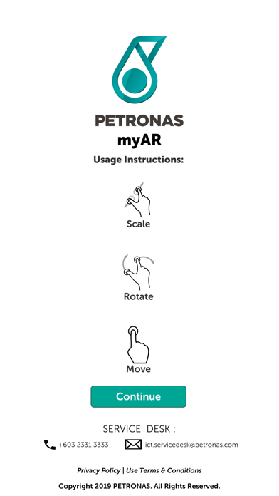 Screenshot #1 pour PETRONAS myAR