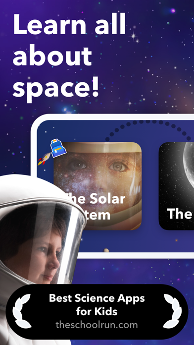 Screenshot #1 pour Astronomy & Space for Kids 4+