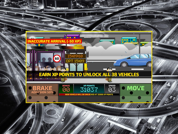City Bus Driving Simulator 2D