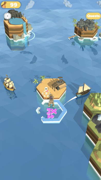 Islands Idle 3D - Pirate Bay Screenshot
