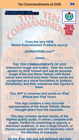 Game screenshot THE TEN COMMANDMENTS OF GOD. apk