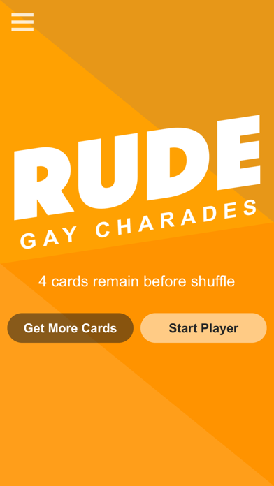 RUDE  Gay Charades Screenshot