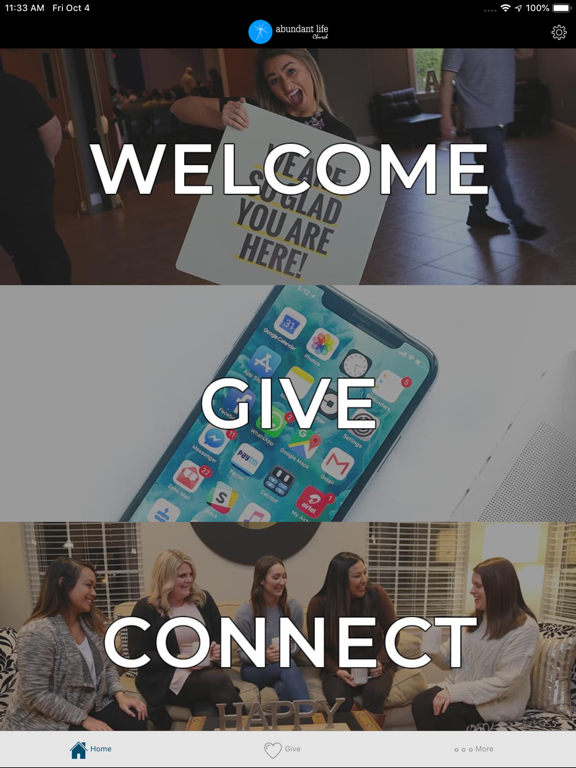 myALC Family iPad screenshot 1 - Lifestyle app