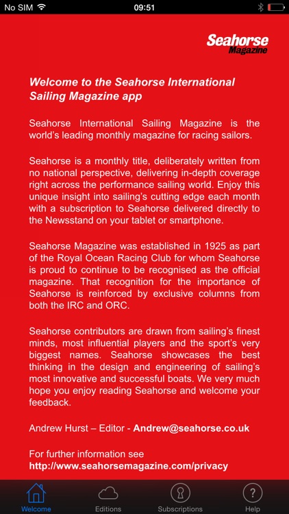 Seahorse Sailing Magazine