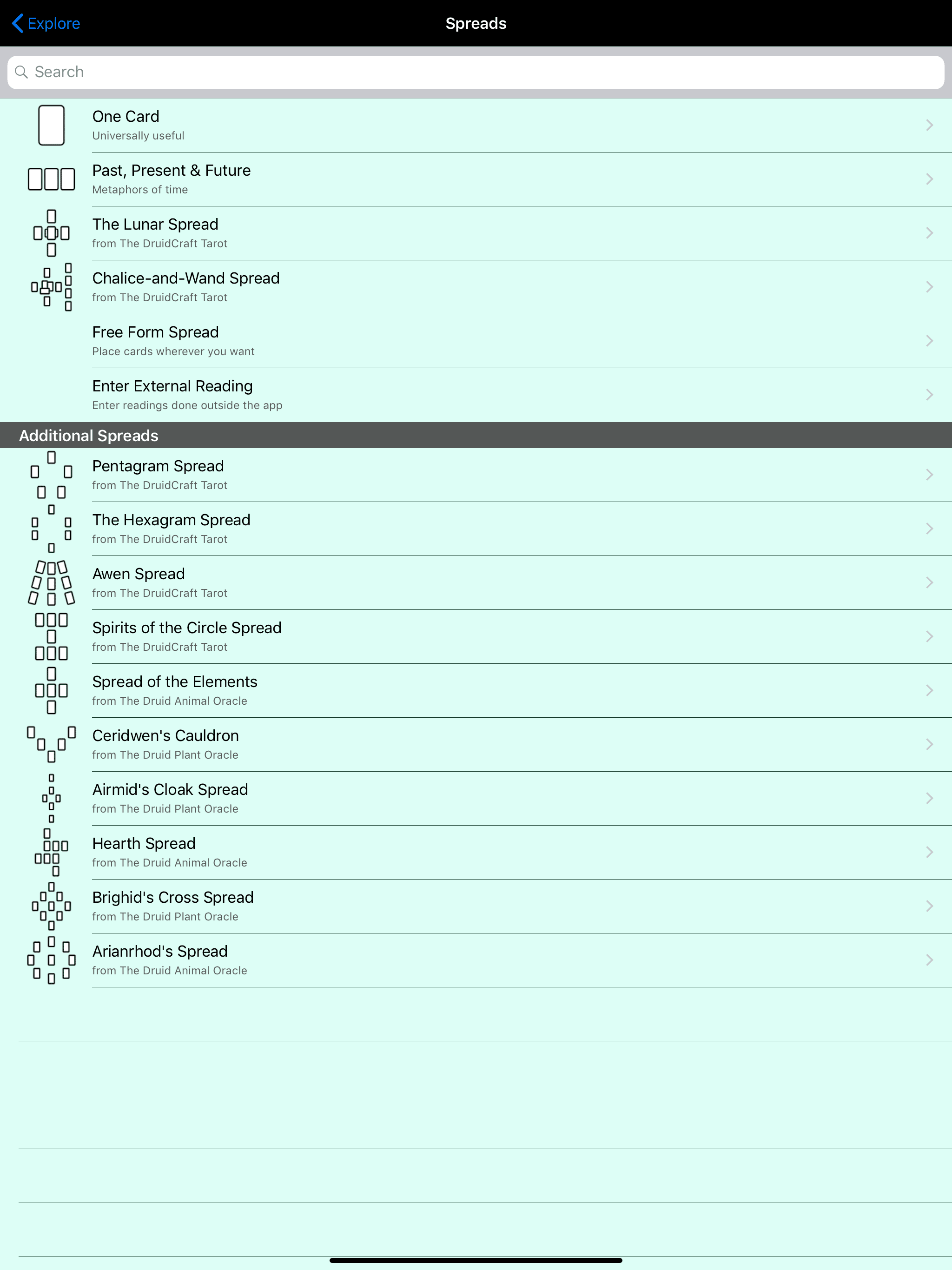 DruidCraft Tarot