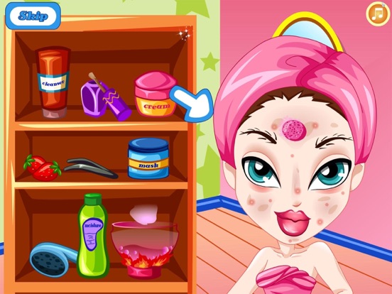 Screenshot #4 pour Makeover facial bratz doll