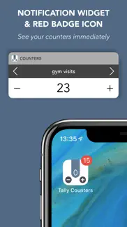 tally counters iphone screenshot 2