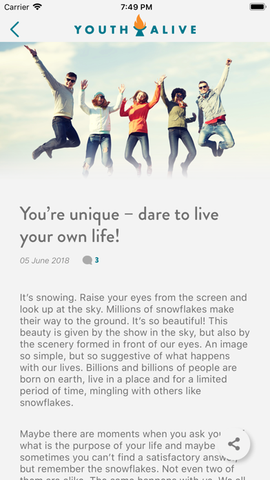 YouthAlive Screenshot