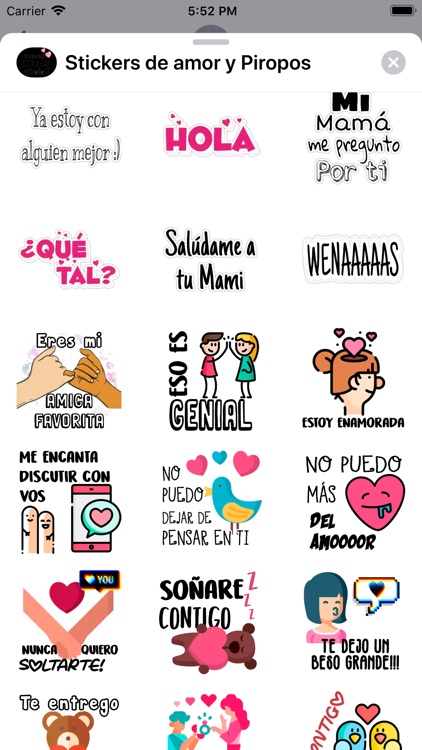 Stickers Amor y Piropos Frases screenshot-6