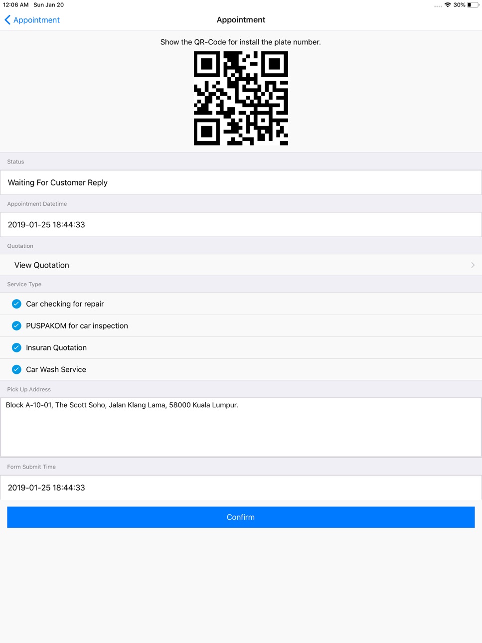iPad screenshot